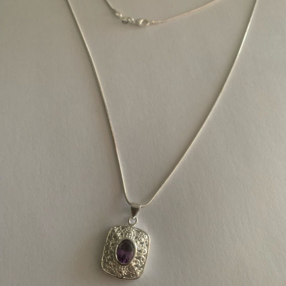 🆕 Necklace 925 Sterling Silver - Picture 3 of 3